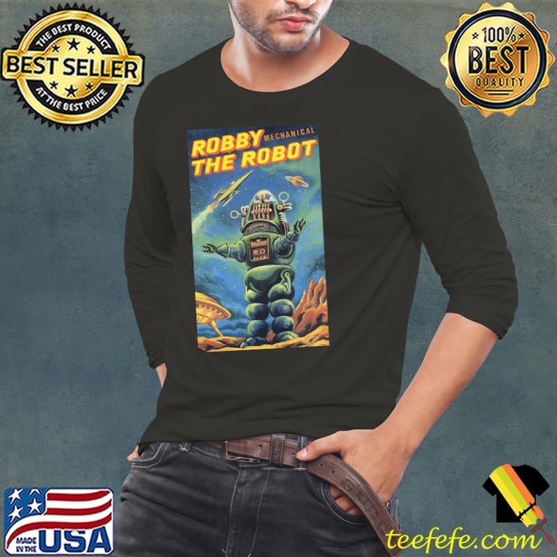Robby The Robot Mechanical s Long Sleeve Tee Robby The Robot Mechanical s Long Sleeve Tee