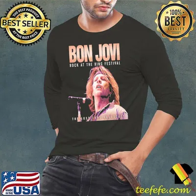 Rock at the ring festival bon jovI 1995 classic shirt