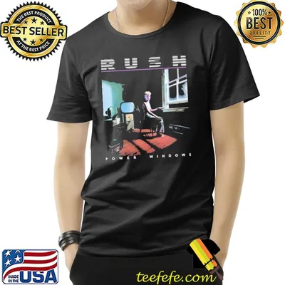 Rush power window movie classic shirt