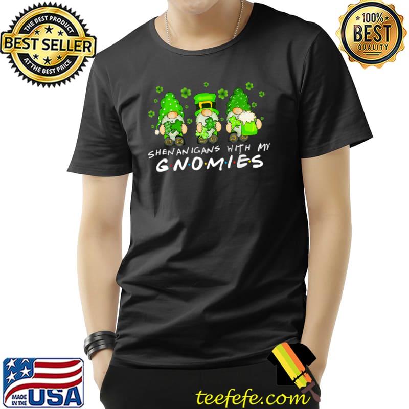 Shenanigans With My Gnomies Shamrock St Patrick's Day Gnome T-Shirt Unisex Shenanigans With My Gnomies Shamrock St Patrick's Day Gnome T-Shirt Unisex