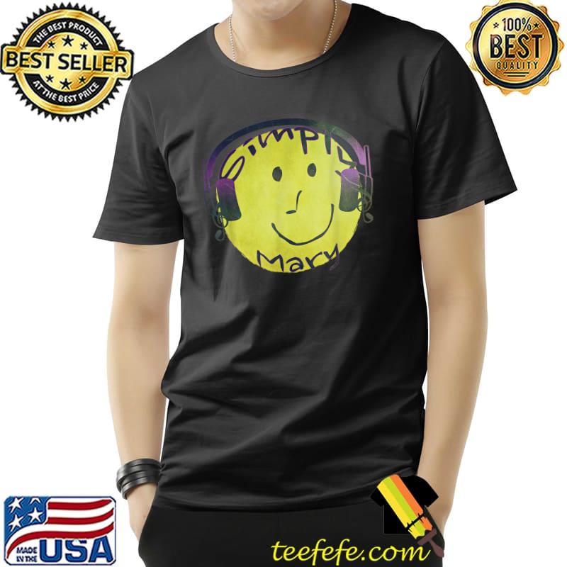 Simply Mary Music Headphone T-Shirt Unisex Simply Mary Music Headphone T-Shirt Unisex