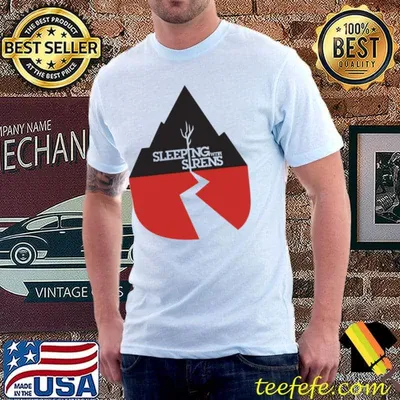 Sleeping with sirens albums logo shirt