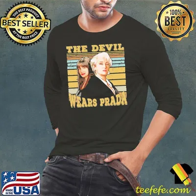 Sunset design the devil wears prada retro vintage classic shirt