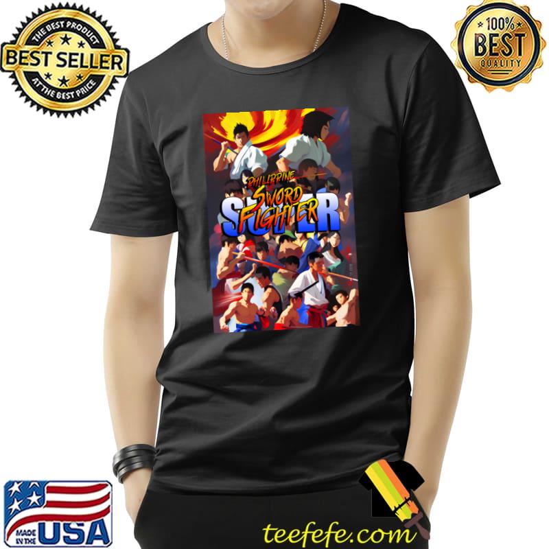Super Philippine Sword Fighter Poster T-Shirt Unisex Super Philippine Sword Fighter Poster T-Shirt Unisex