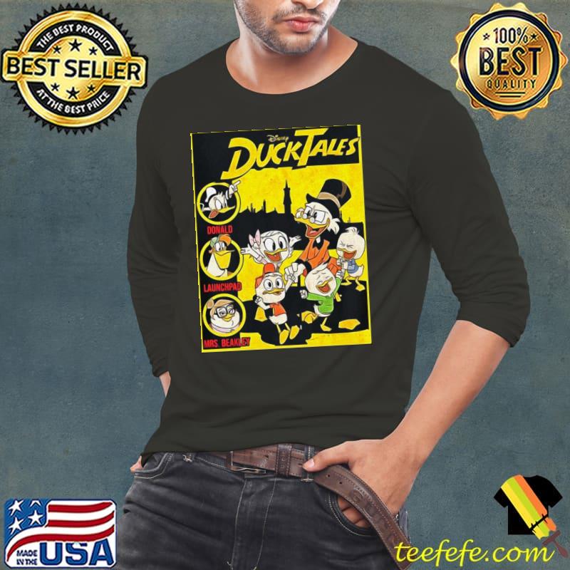 The characters of ducksy disney Donald ducktales classic s Long Sleeve Tee The characters of ducksy disney Donald ducktales classic s Long Sleeve Tee