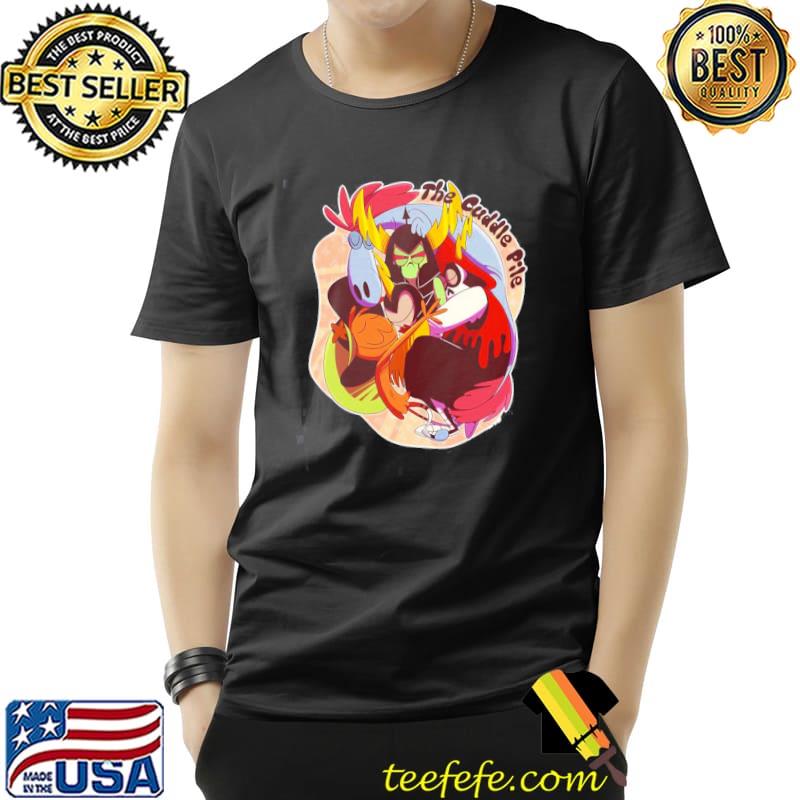 The cuddle pile wander over yonder cartoon classuc shirt