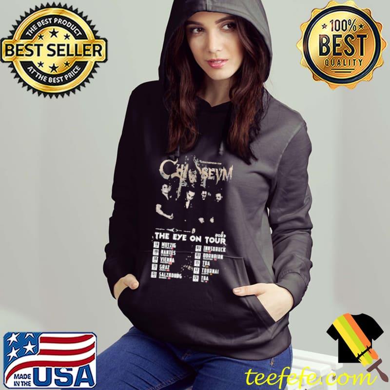 The eye on tour 2023 chaoseum with dates trending s Hoodie The eye on tour 2023 chaoseum with dates trending s Hoodie