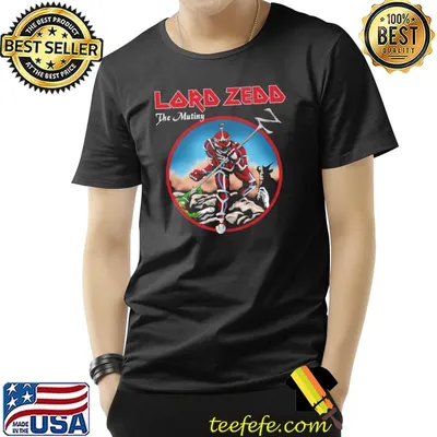 The mutiny lord zedd power rangers x iron maiden shirt