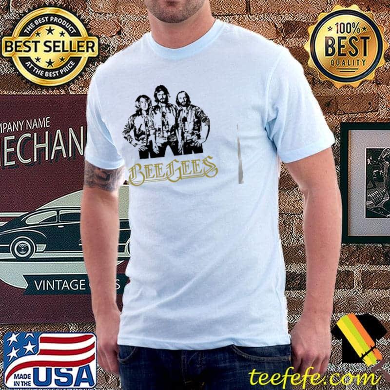 The trio of bee gees band shirt