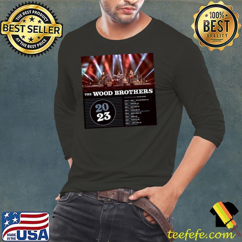 The wood brothers with taylor ashton 2023 tour with dates trending classic shirt