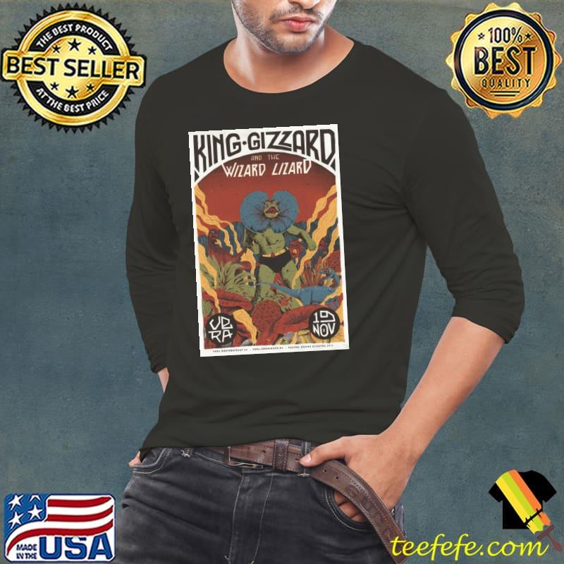 Tour poster king gizzard and the lizard wizard s Long Sleeve Tee Tour poster king gizzard and the lizard wizard s Long Sleeve Tee