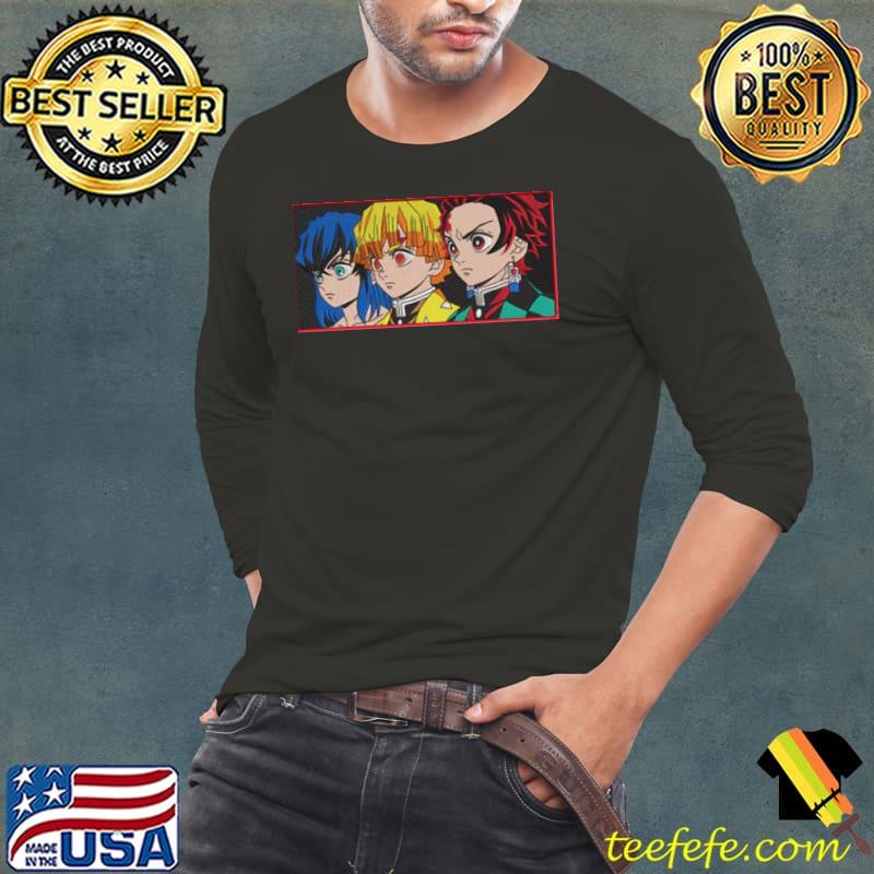 Trio demon slayer demon slayer kimetsu no yaiba s Long Sleeve Tee Trio demon slayer demon slayer kimetsu no yaiba s Long Sleeve Tee