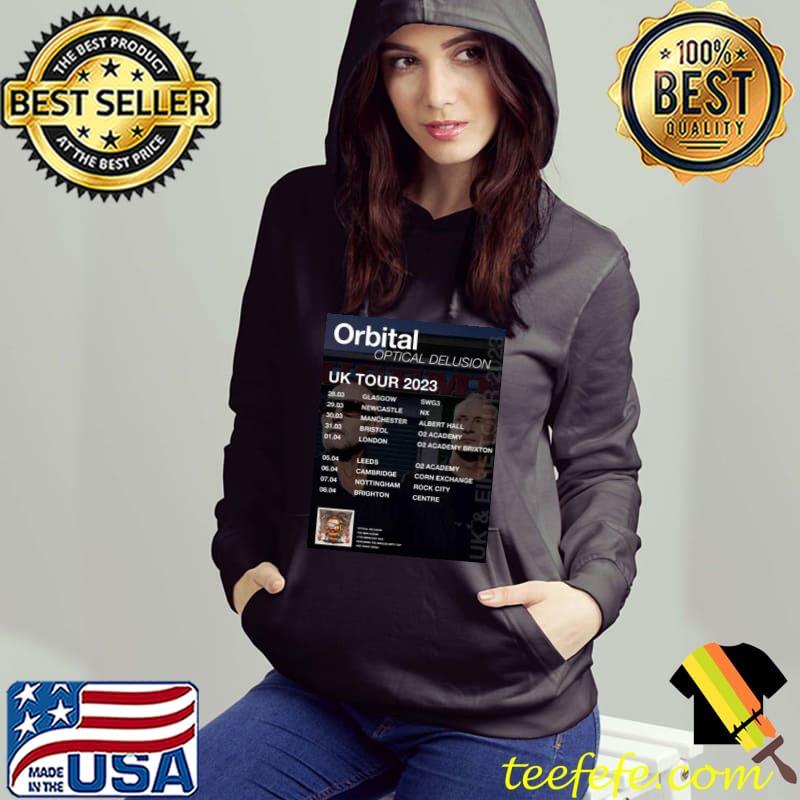 Uk tour 2023 with dates optical delusion orbital trending classic s Hoodie Uk tour 2023 with dates optical delusion orbital trending classic s Hoodie