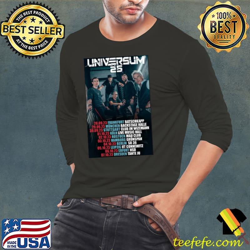 Universum25 tour 2023 with dates trending shirt Universum25 tour 2023 with dates trending shirt