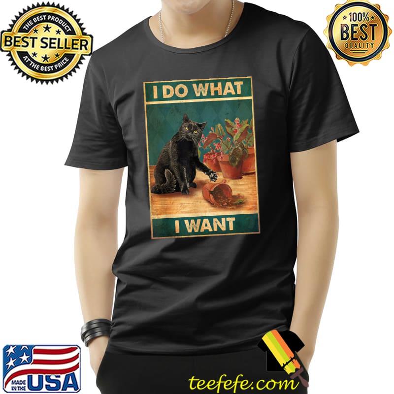 Vintage I Do What I Want Cat Dad-dy Mom-my, Boy Girl T-Shirt Unisex Vintage I Do What I Want Cat Dad-dy Mom-my, Boy Girl T-Shirt Unisex