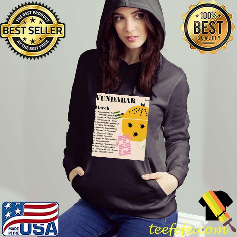 Vundabar european tour 2023 dates trending classic s Hoodie Vundabar european tour 2023 dates trending classic s Hoodie