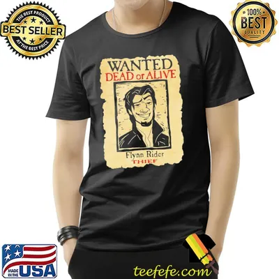 Wanted flynn rider broken nose shirt