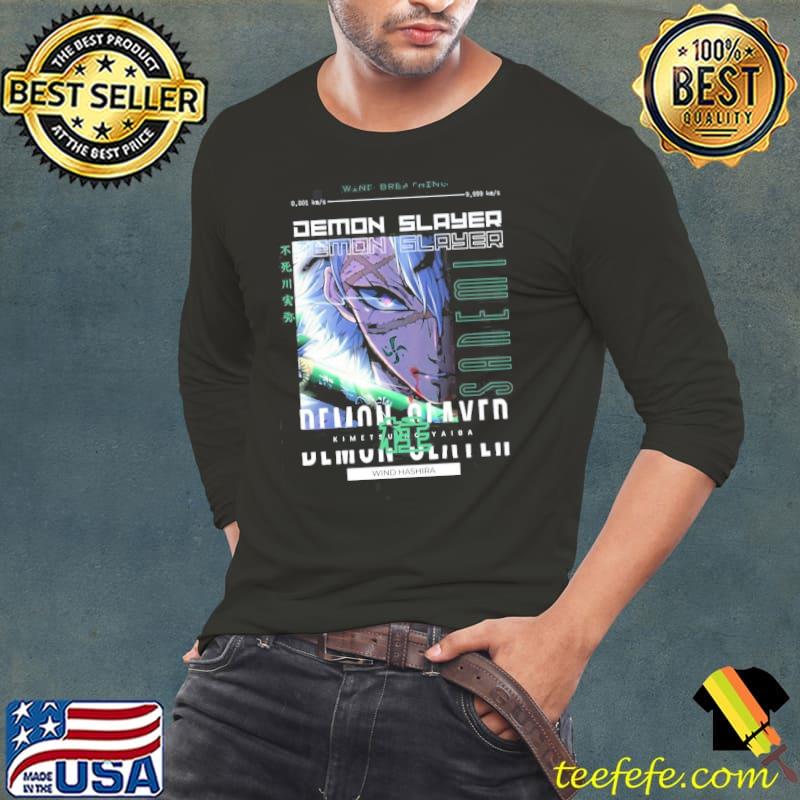 Wind breathing shinazugawa sanemI demon slayer kimetsu no yaiba s Long Sleeve Tee Wind breathing shinazugawa sanemI demon slayer kimetsu no yaiba s Long Sleeve Tee