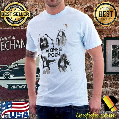 Women rock stevie nicks janis joplin pat benatar tina turner trending shirt