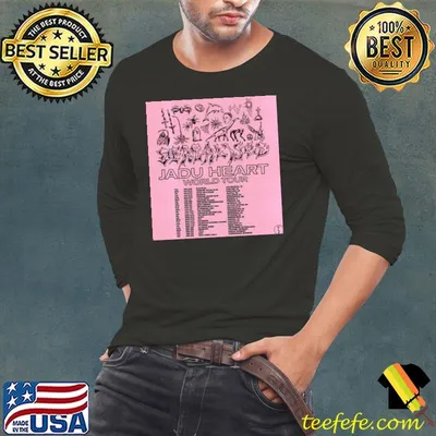 World tour jadu heart with dates trending classic shirt