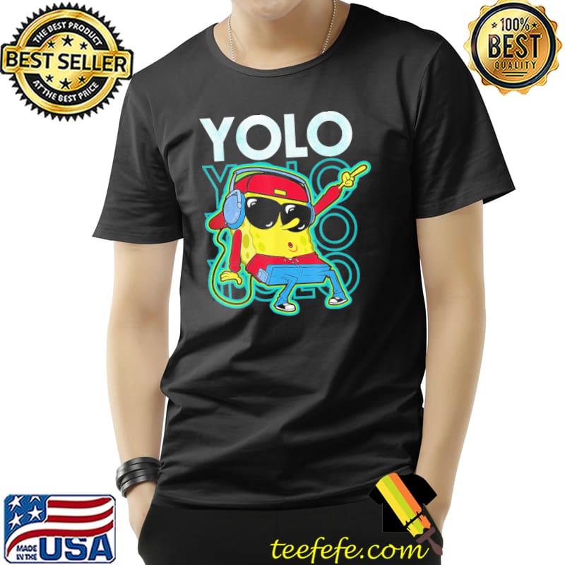 Yolo swag spongebob gangster shirt