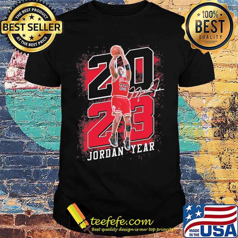 2023 Jordan year signature 23 shirt