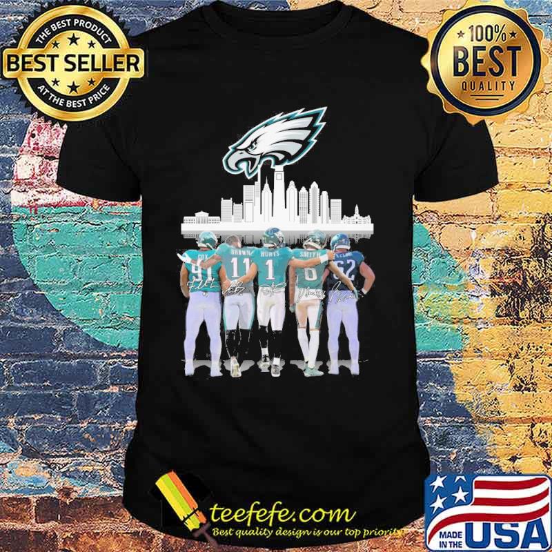 Eagles sport signatures smith cux shirt