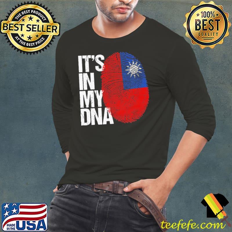 It's in my DNA taiwan taiwanese flag taiwan shirt