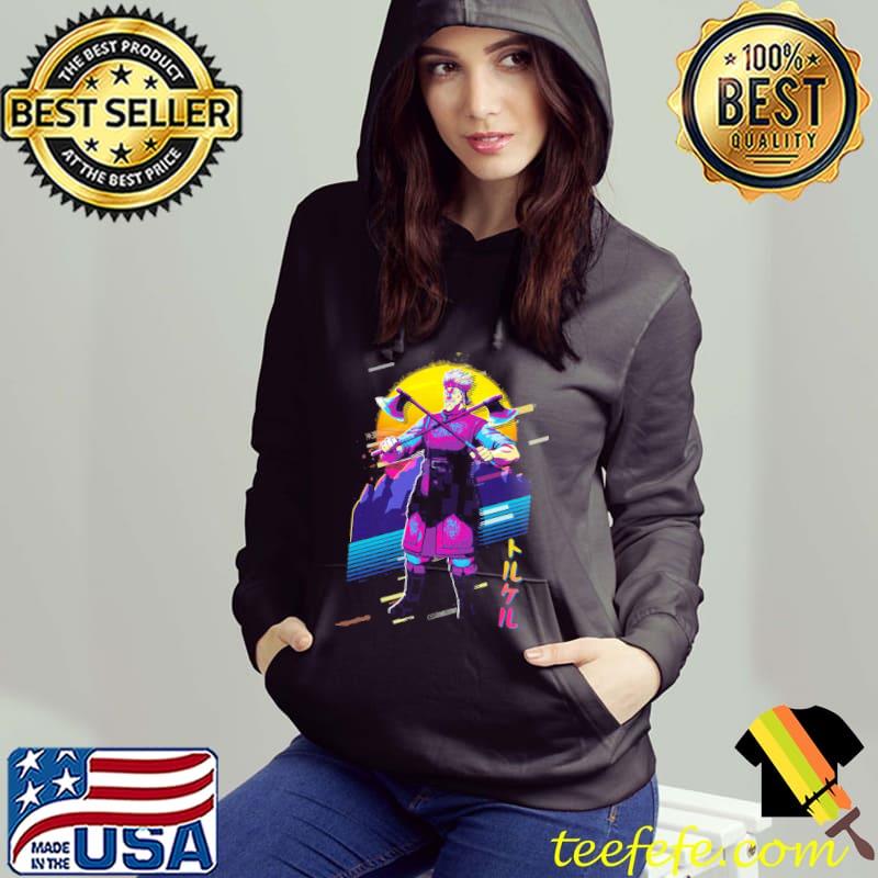 Japanese vinland saga thorkell sunset retro fanart classic s Hoodie Japanese vinland saga thorkell sunset retro fanart classic s Hoodie