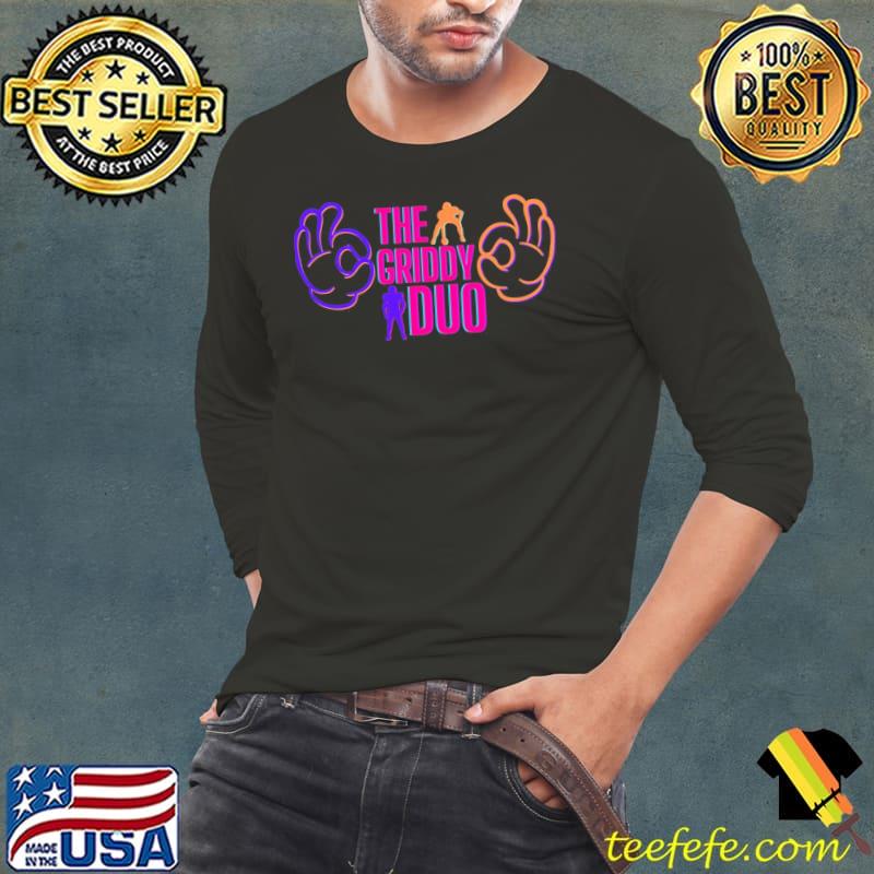 Justin jefferson and jammar chase the griddy duo funny fanart shirt