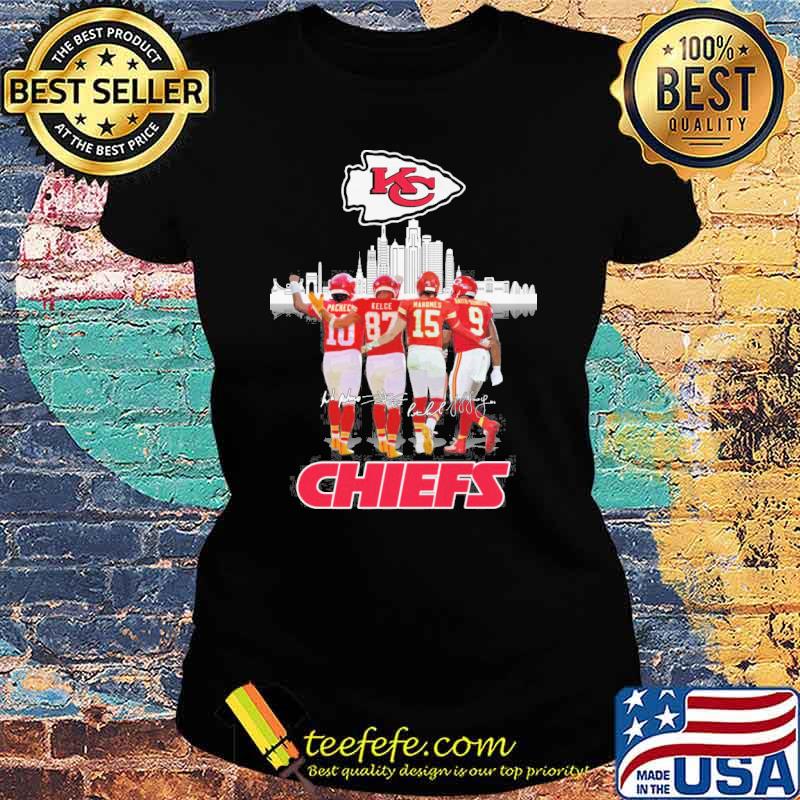 Kansas Chiefs signatures sport s Ladies tee Kansas Chiefs signatures sport s Ladies tee
