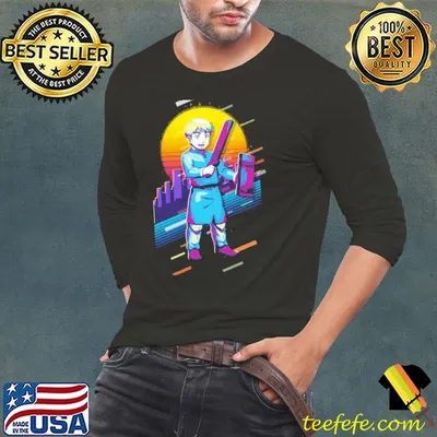 Little thorfinn vinland saga sunset retro artwork shirt