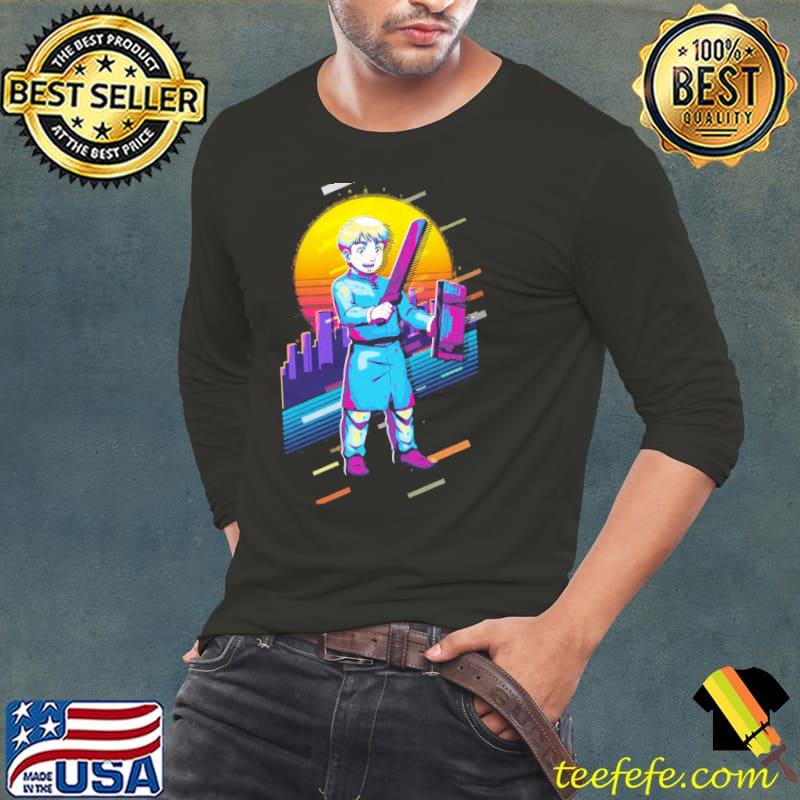 Little thorfinn vinland saga sunset retro artwork shirt