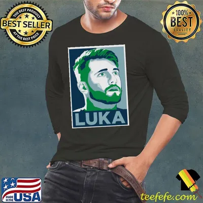 Luka doncic 77 hope blue green art classic shirt