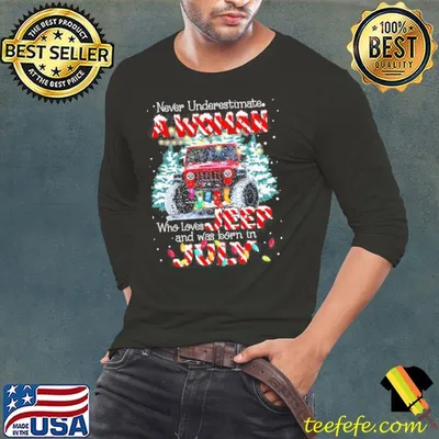 Never underestimate a woman who loves jeep and was born in July shirt