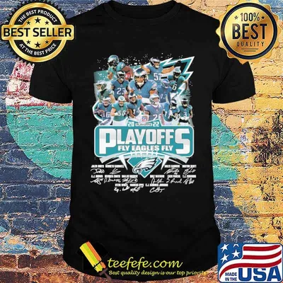 Playoffs fly eagles fly 2022 signatures shirt