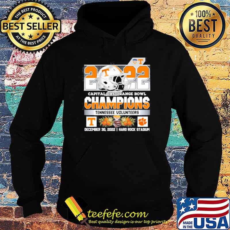 2022 capital one orange bowl champions Tennessee volunteers December 30,2022 Hard rock stadium shirt