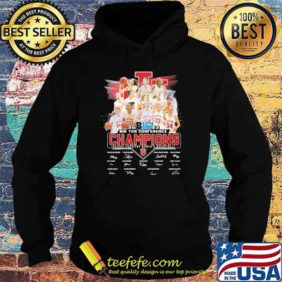 2023 big ten conference champions Indiana hoosiers women's basketball signatures shirt