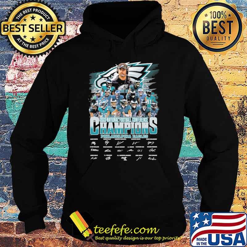 Philadelphia Eagles National Football Conference Champions 2023 shirt,  hoodie, sweater, long sleeve and tank top