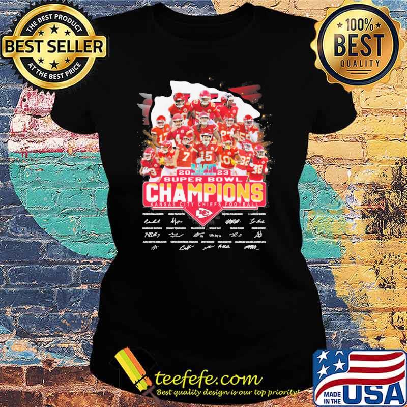 Women's Kansas City Chiefs Space Dye Glitter T-Shirt