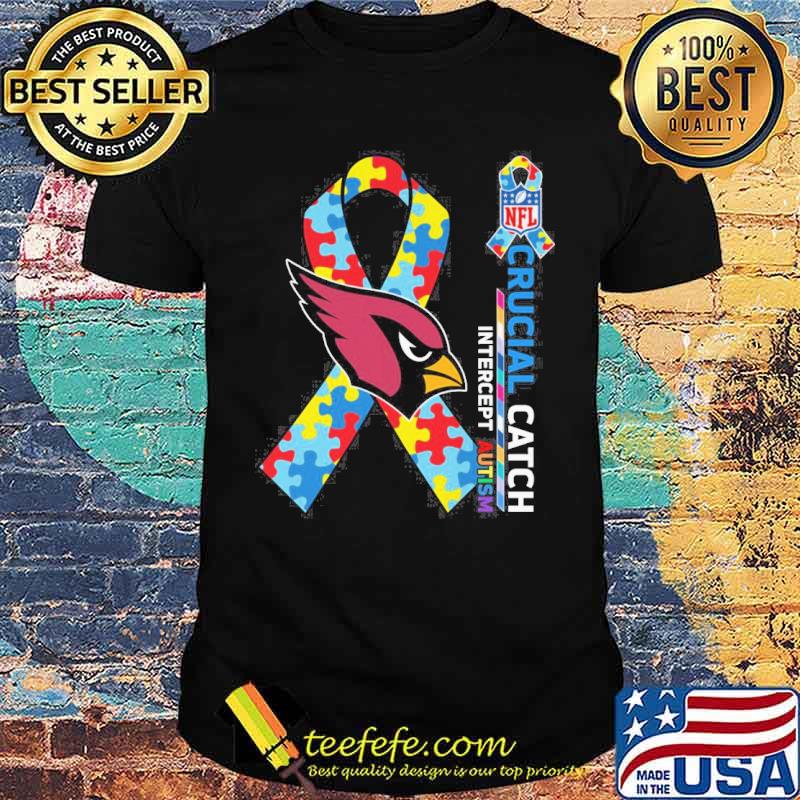 Arizona Cardinals Crucial catch intercept Autism NFL s Unisex Arizona Cardinals Crucial catch intercept Autism NFL s Unisex