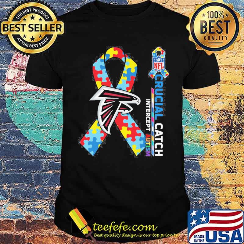 Atlanta Falcons Crucial Catch Intercept Autism shirt, hoodie, sweater, long  sleeve and tank top