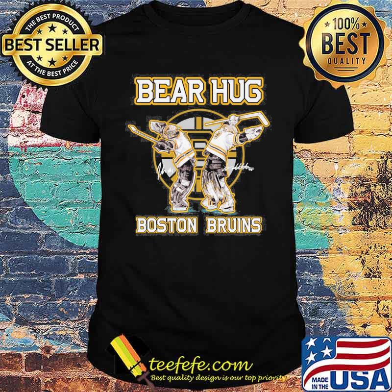 Bear hug Boston Bruins signatures s Unisex Bear hug Boston Bruins signatures s Unisex