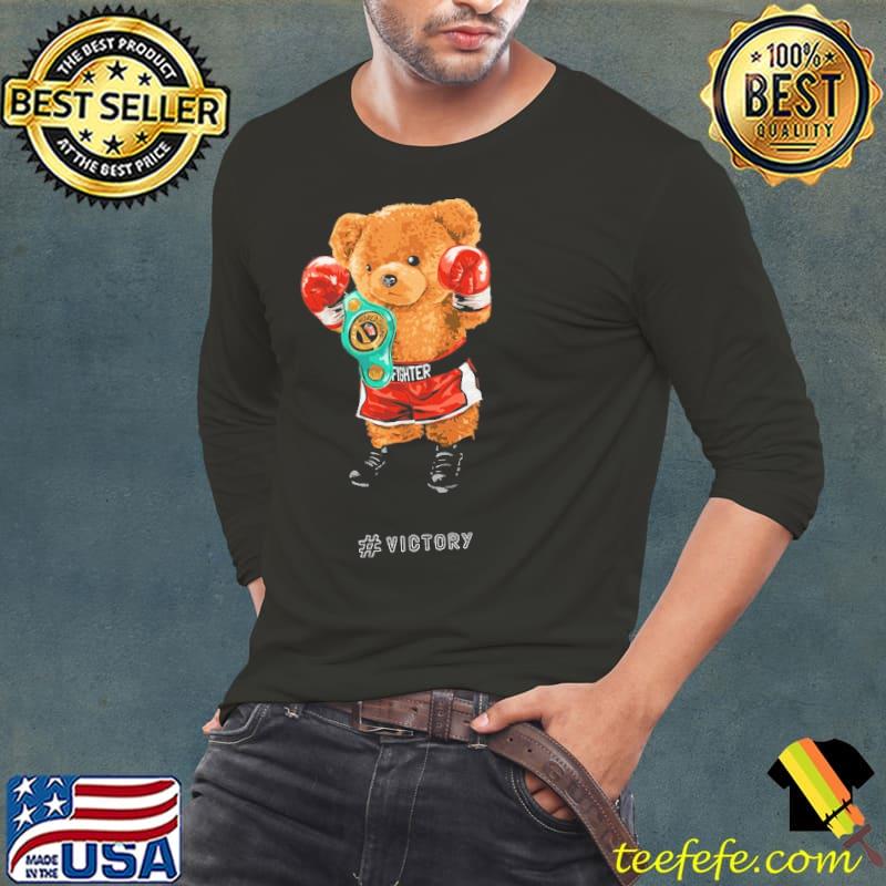 Bear world champ fighter victory boxing shirt