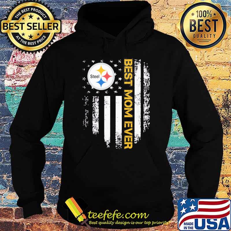 Best mom ever Steeler Amrica flag shirt Best mom ever Steeler Amrica flag shirt