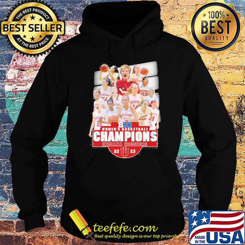 Big women's basketball champions Indiana Hoosiers 2023 shirt