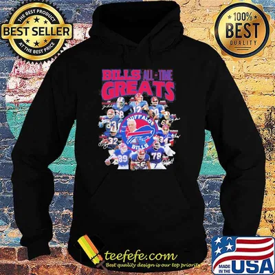 Bills all time greats signatures sport shirt