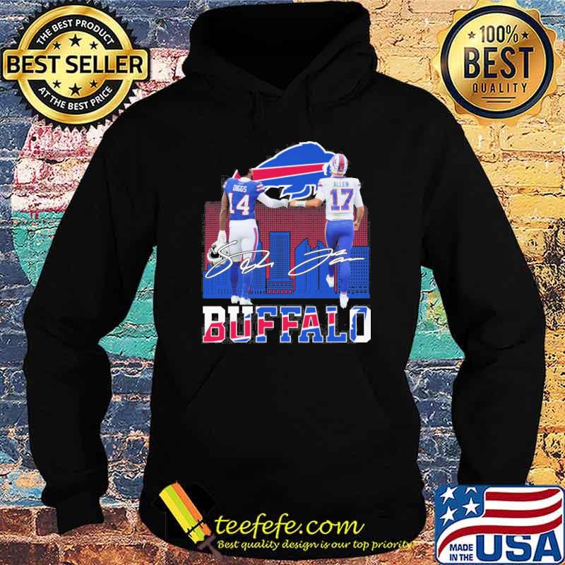 Bills Buffalo Diggs and Allen signatures sport shirt