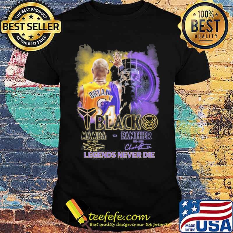 Black Mamba Panther legends never die Bryan signatures s Unisex Black Mamba Panther legends never die Bryan signatures s Unisex