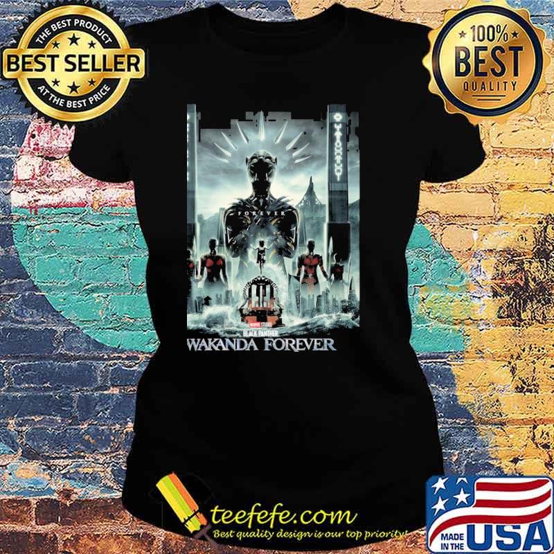Black Panther Wakanda forever Marvel studio s Ladies tee Black Panther Wakanda forever Marvel studio s Ladies tee